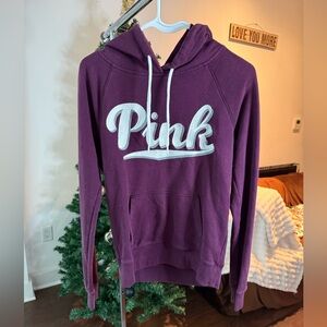 Victoria's Secret PINK Women's Plum Hoodie